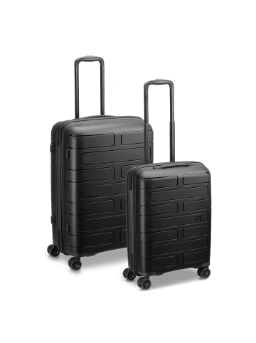 MODO by roncato Supernova 2.0 4 Rollen Kofferset 2-teilig in black