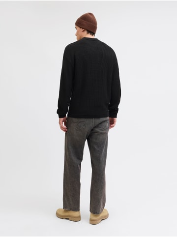 Jack & Jones Gestricktes Polo in Black