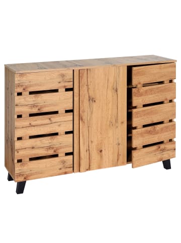 MCW Sideboard M46 3 Türen 8 Staufächer, Standard