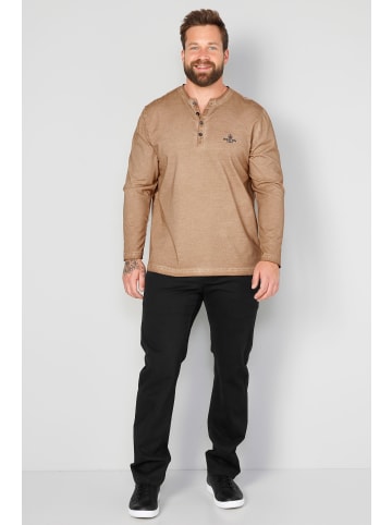 Boston Park Kurzarm T-Shirt in beige