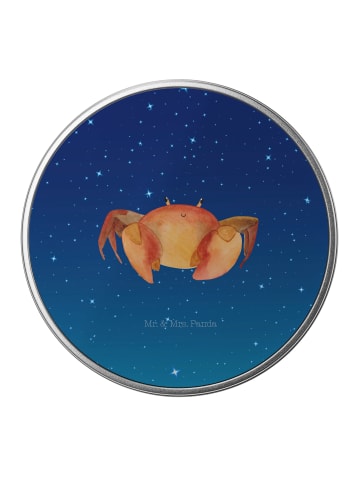Mr. & Mrs. Panda Aufbewahrungsbox Sternzeichen Krebs ohne Spruch in Sternenhimmel Blau