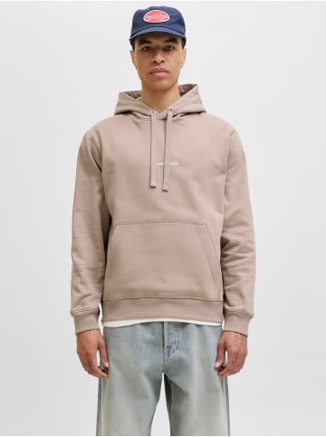 Jack & Jones Kapuzenpullover in Mocha Meringue