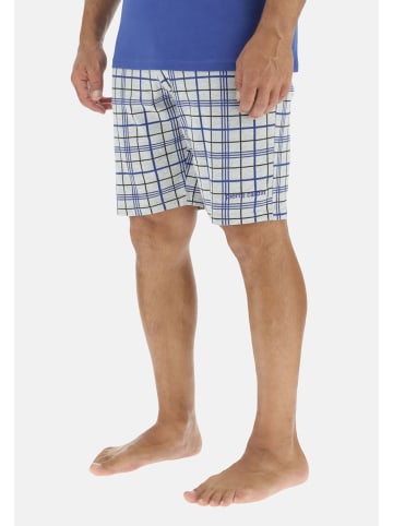 Pierre Cardin Pyjamashorts in grau-meliert