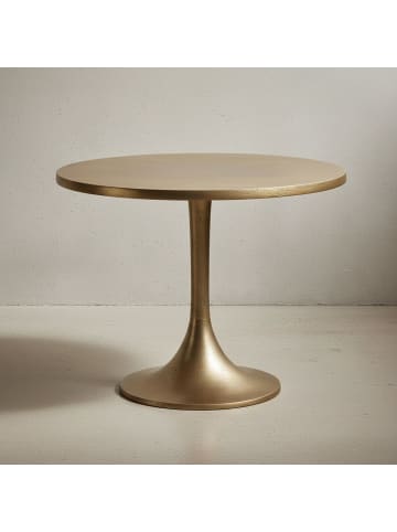 KADIMA DESIGN Couchtisch Metall 60x60x46,5 cm Sofatisch Aluminium, Design