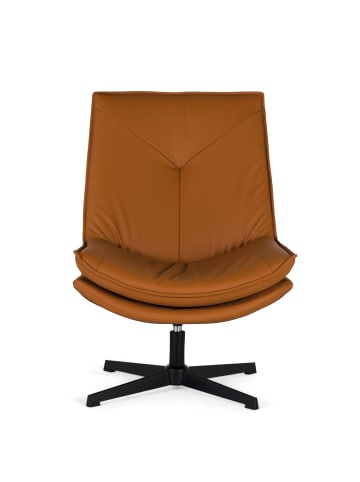 Giner y Colomer Drehsessel mit Kunstlederbezug und Polsterung in Brown