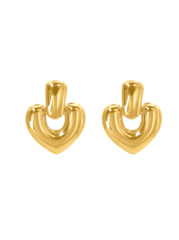 Steel_Art Ohrstecker Damen Maya goldfarben in goldfarben