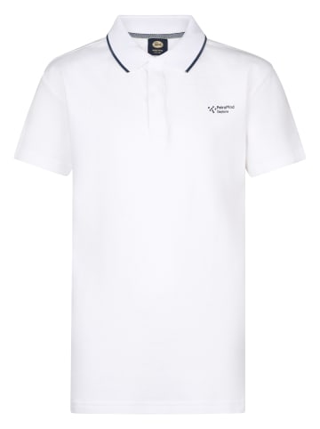 Petrol Industries Klassisches Poloshirt Caribbean in Weiß