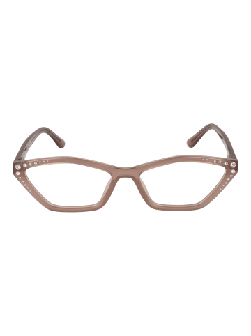 Damen Optische Fassungen Katzenauge Beige