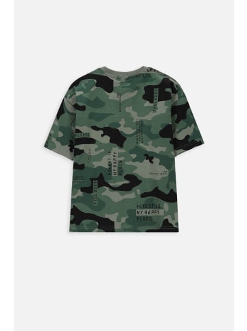 Coccodrillo T-Shirt mit kurzen Ärmeln in grün