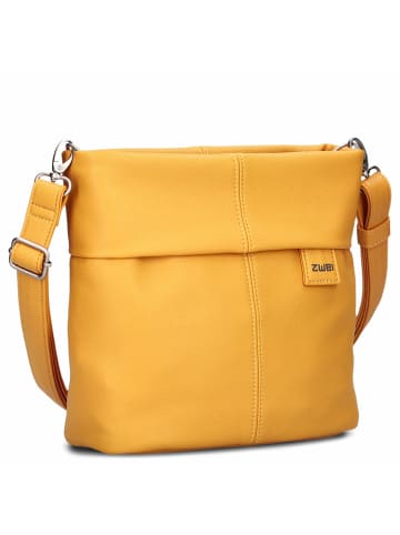 Zwei Mademoiselle M8 - Schultertasche 25 cm (sage) in sunny