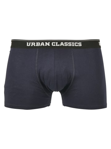 Urban Classics Boxershorts in teddy aop+jasper+navy