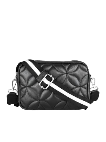 collezione alessandro Umhängetasche " Midnight Blossom " in schwarz