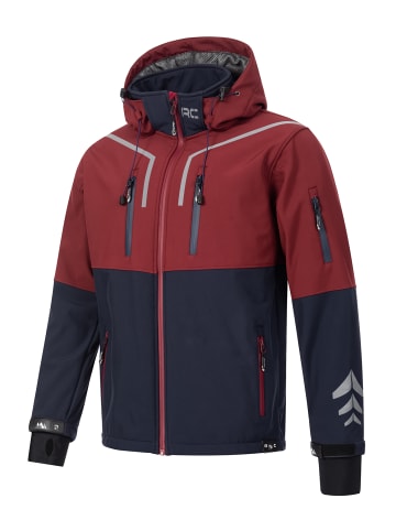 Rock Creek Jacke in Weinrot