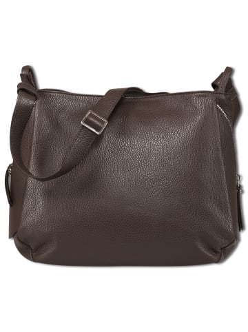 Toscanto Leder Umhängetasche Toscanto Tasche dunkelbraun ca. 35cm