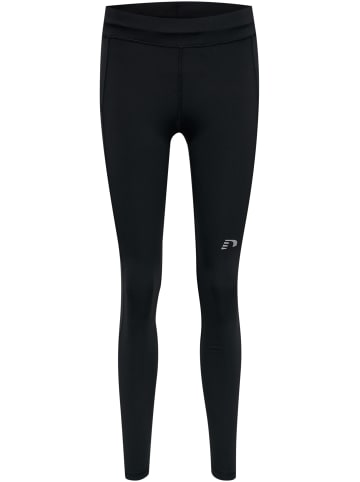 Newline Verstellbare Taille Leggings Reflektierend Logo Women's Core Damen in BLACK