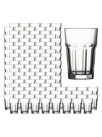 Pasabahce 120er Set Longdrinkgläser Casablanca in 355 ml in transparent