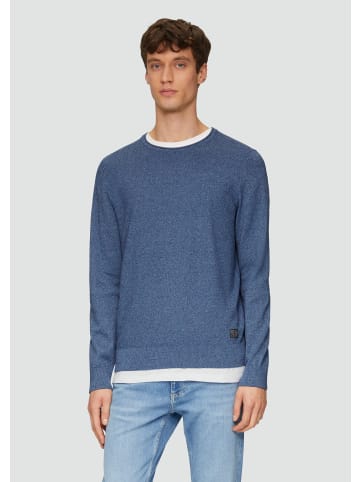s.Oliver Strickpullover langarm in Blau