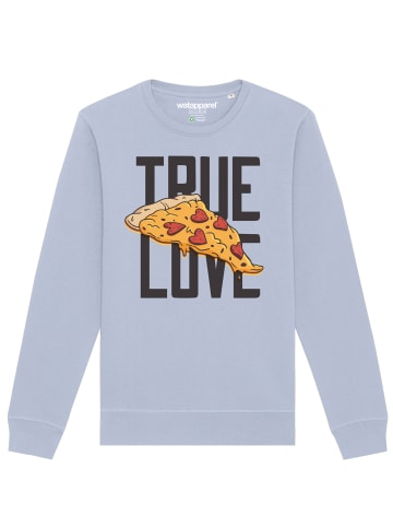 wat? Apparel Sweatshirt True Love in Serene Blue