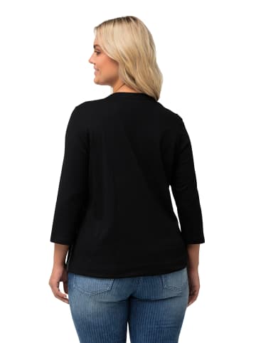 Ulla Popken Shirt in schwarz