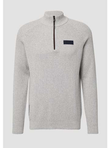 s.Oliver Strickpullover in 94W0_grau meliert