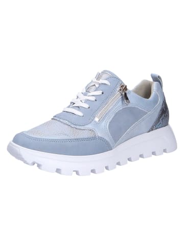 WALDLÄUFER Schnürschuh in blau