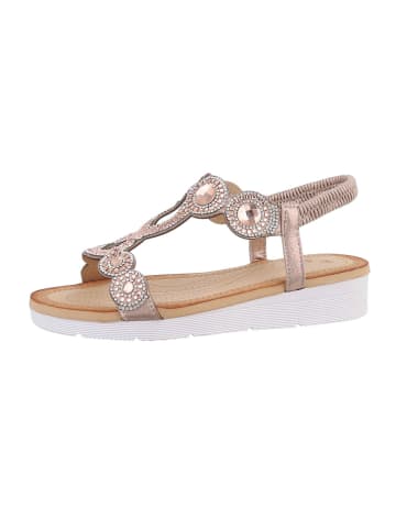 Ital-Design Sandale & Sandalette in Champagner