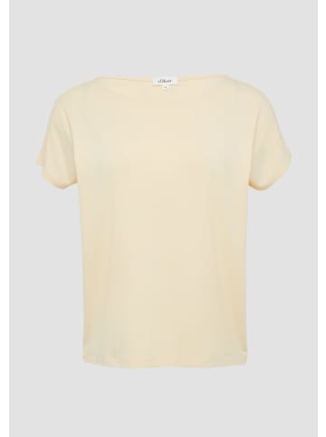 s.Oliver T-Shirt in 1122_vanille
