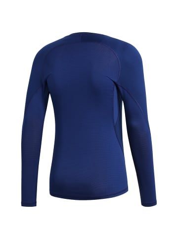 adidas Performance Trainingsshirt AlphaSkin in dunkelblau