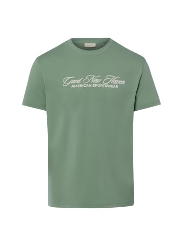 Gant T-Shirt in lind ecru