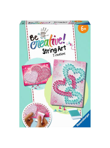 Ravensburger Bastelprodukte BeCreative String Art Heart 6-99 Jahre in bunt