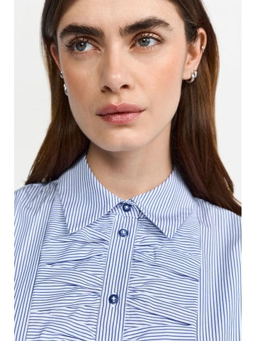 Rich & Royal Bluse in indigo weiß