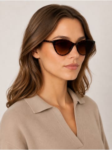 collezione alessandro Sonnenbrille " London " in braun