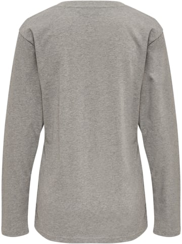 Hummel T-Shirt Hmlred Damen in GREY MELANGE