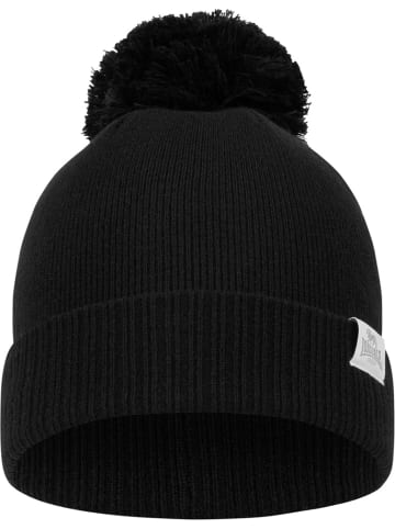 Lonsdale Mütze "Embsay Pudelmütze" in Schwarz
