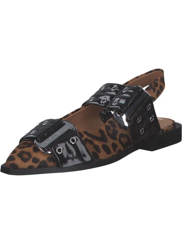 Steve Madden Pantoletten & Badeschuhe in black/leopard
