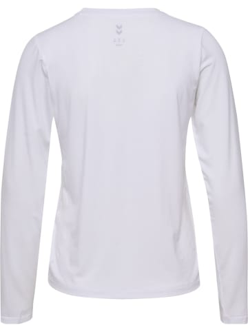Hummel Longsleeve "Yoga Soft Loose W T-Shirt Longsleeve" in Weiß
