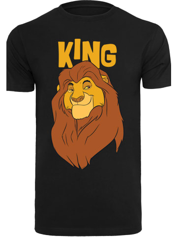 F4NT4STIC T-Shirt Disney The König der Löwen Mufasa King in schwarz