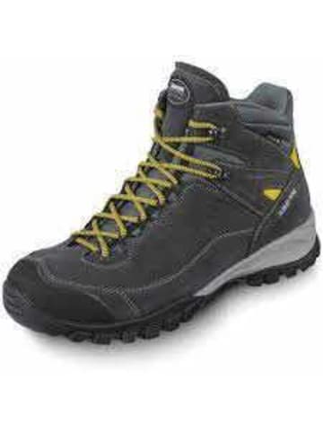 MEINDL SHOES "SALO MID GTX" in grau-kombiniert-anthrazit-gelb