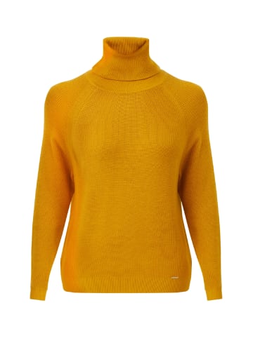 Finn Flare Rollkragenpullover Basic in mustard