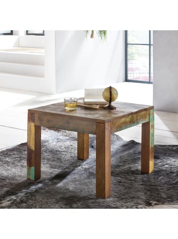 FineBuy Couchtisch in Braun / Mango / 60x60x47