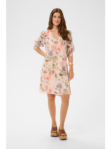 Cream Kleid CRLucia A-shape in Sepia Rose Flower