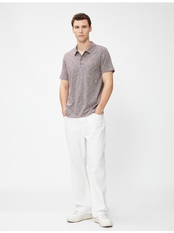 KOTON T-shirt in Bordo