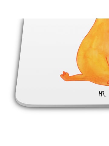 Mr. & Mrs. Panda Untersetzer Einhorn Wunsch ohne Spruch in Weiß