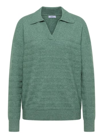 Cecil Pullover in jewel green melange