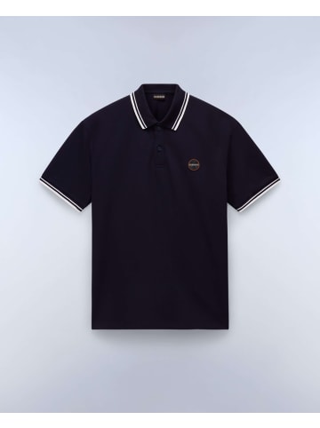 Napapijri Polo "E-Macas Ss 1" in Blau