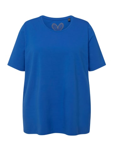 Ulla Popken Shirt in kobalt blau