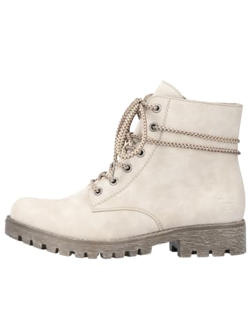 rieker Schnürboots 78538 in creme