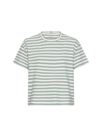 Camel Active T-Shirt mit Rundhalsausschnitt in Jadeblau