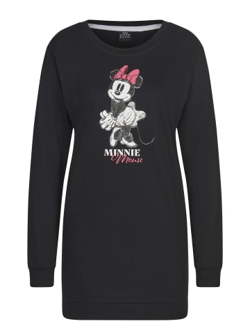 Disney Disney Minnie Mouse Nachthemd - Langarm in schwarz