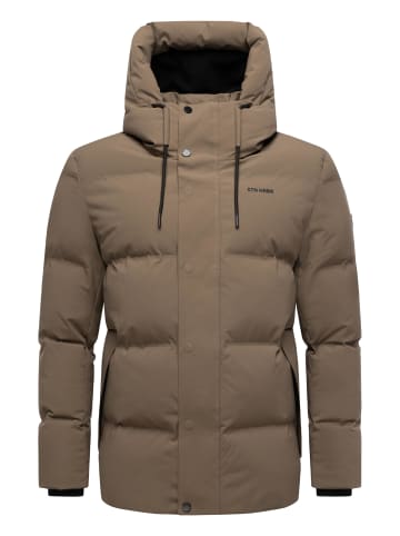 STONE HARBOUR Steppjacke Taviaan XX in Stone Brown